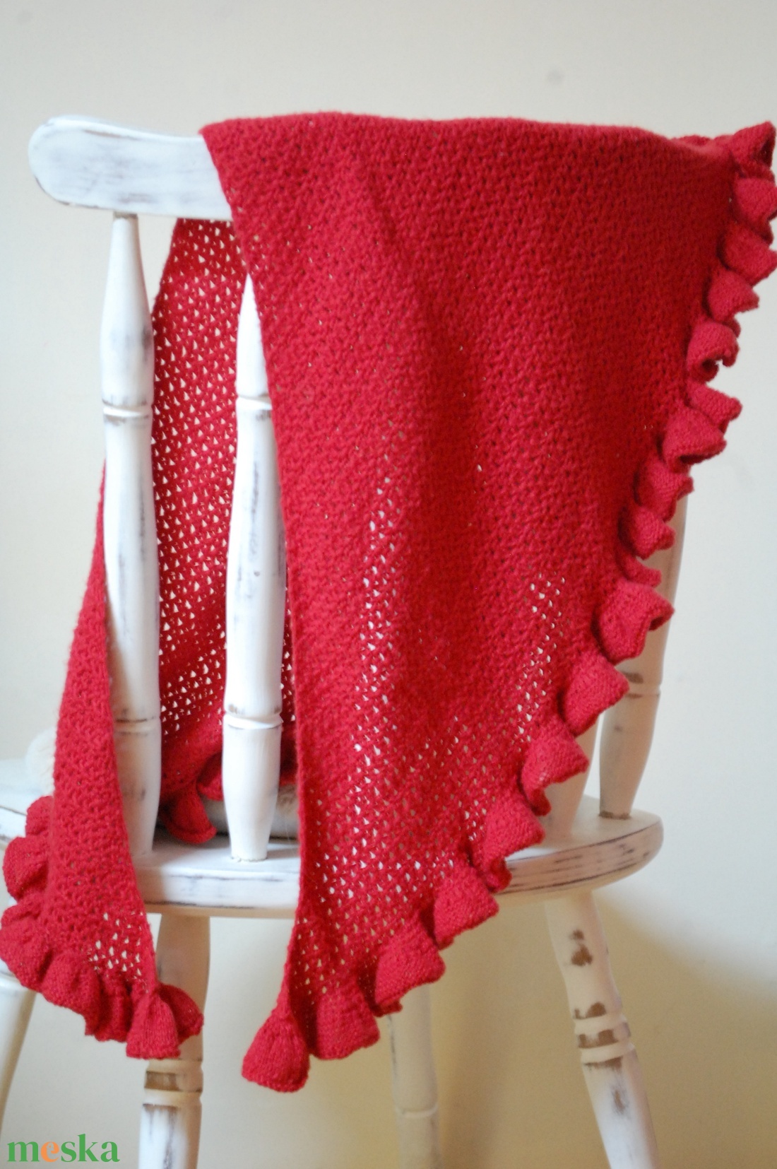 Szenvedély - Horgolt/kötött kendő - ruha & divat - sál, sapka, kendő - kendő - Meska.hu