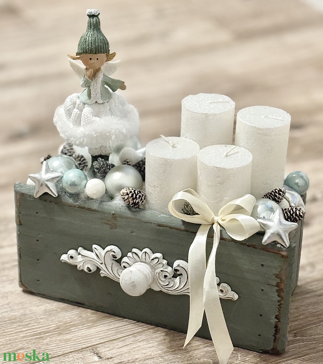 Tündérlány adventi box - karácsony - adventi díszek - adventi asztaldísz - Meska.hu Tündérlány adventi box - karácsony - adventi díszek - adventi asztaldísz - Meska.hu