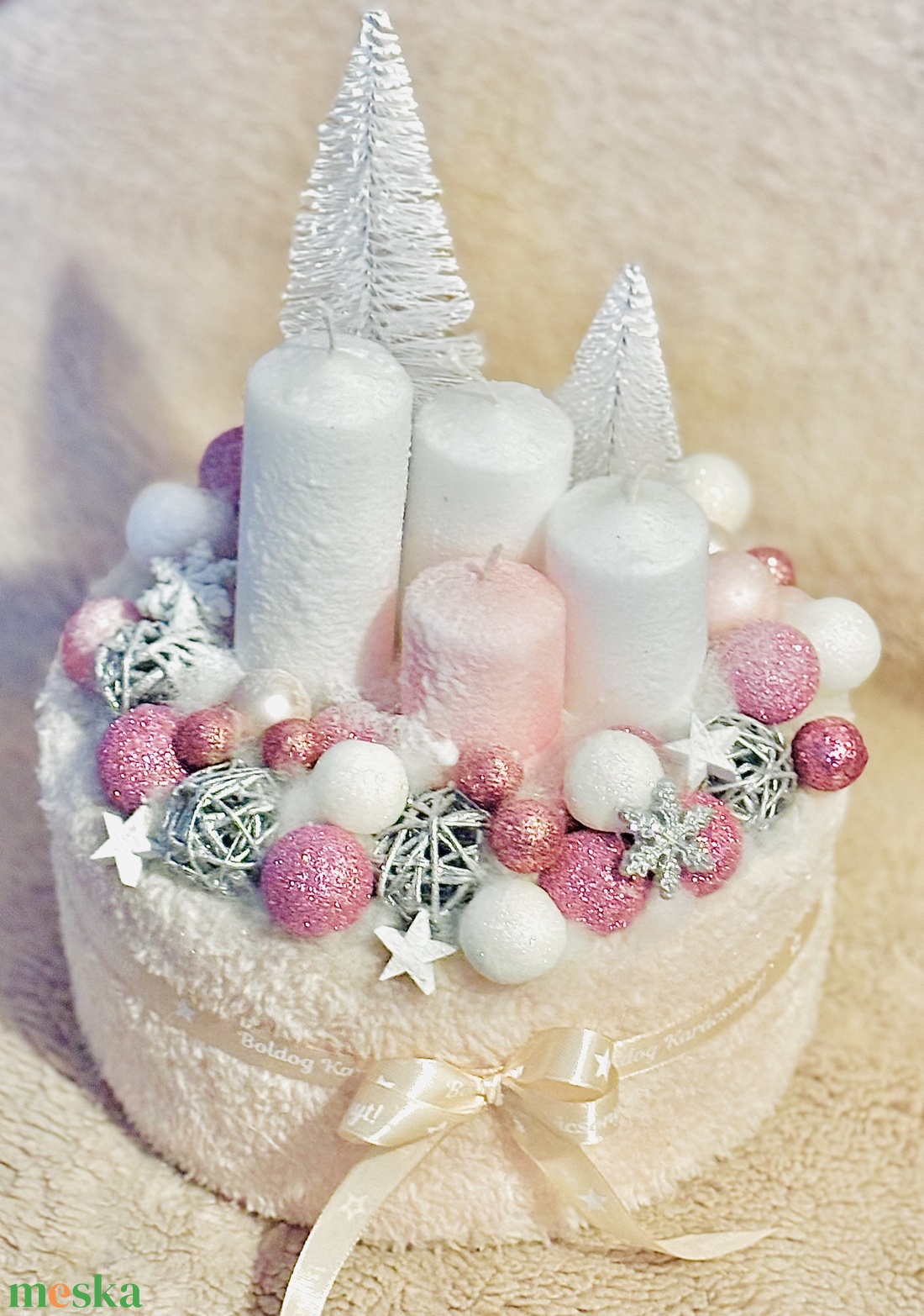 Pink adventi box - karácsony - adventi díszek - adventi asztaldísz - Meska.hu Pink adventi box - karácsony - adventi díszek - adventi asztaldísz - Meska.hu