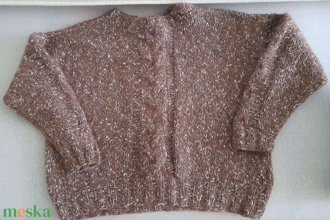 Kék melegség  - ruha & divat - női ruha - pulóver - Meska.hu