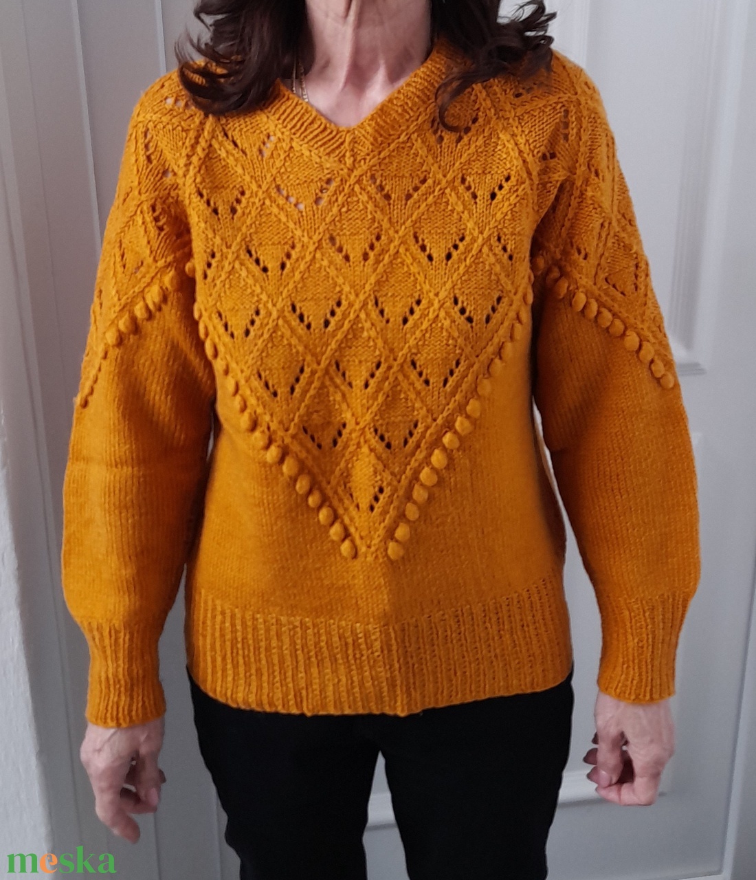 Okker - ruha & divat - női ruha - pulóver - Meska.hu