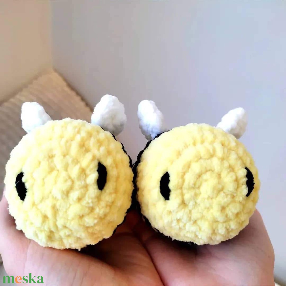 Horgolt méhecske - játék & sport - plüssállat & játékfigura - más figura - Meska.hu