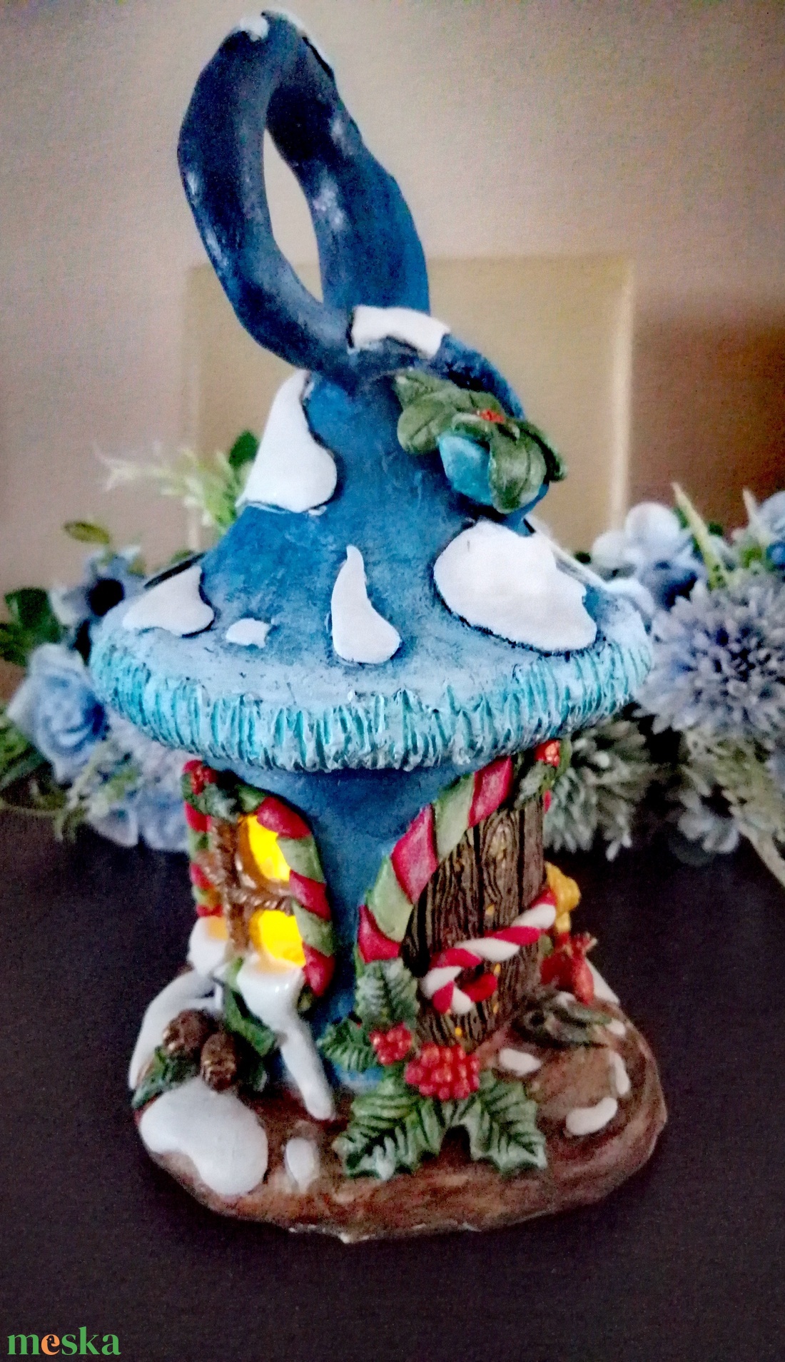 Manóház, gombaház - otthon & életmód - dekoráció - dísztárgy - Meska.hu Manóház, gombaház - otthon & életmód - dekoráció - dísztárgy - Meska.hu