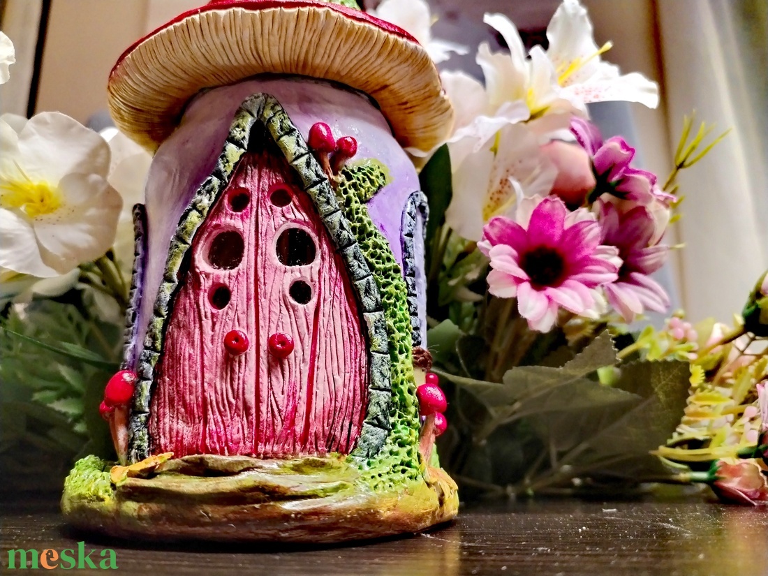 Tündérház, gombaház - otthon & életmód - dekoráció - dísztárgy - Meska.hu