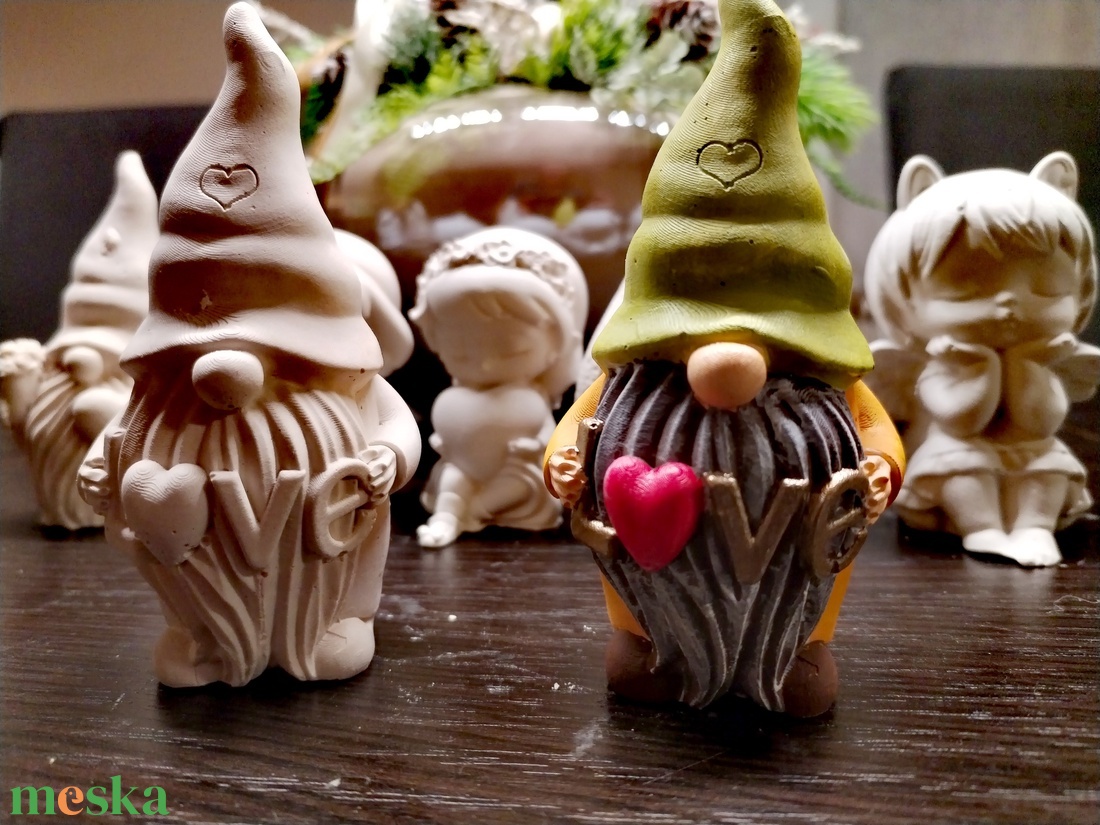 Manó figura Love (gipsz) - otthon & életmód - dekoráció - dísztárgy - Meska.hu Manó figura Love (gipsz) - otthon & életmód - dekoráció - dísztárgy - Meska.hu