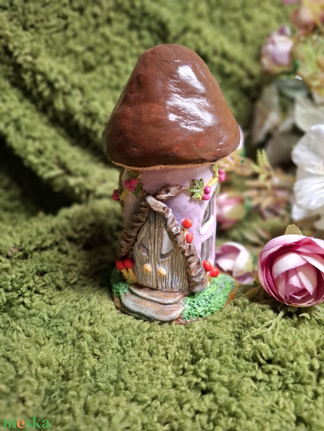 Tündérház, gombaház - otthon & életmód - dekoráció - dísztárgy - Meska.hu Tündérház, gombaház - otthon & életmód - dekoráció - dísztárgy - Meska.hu