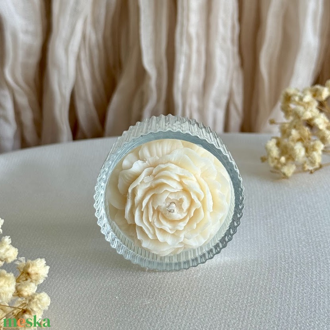 Esküvői köszönőajándék gyertya � egyedi felirattal � szójaviasz - esküvő - emlék & ajándék - köszönőajándék - Meska.hu