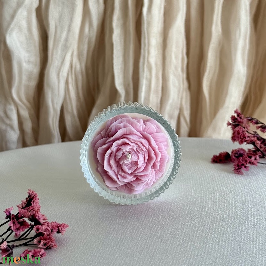 Esküvői köszönőajándék gyertya � egyedi felirattal � szójaviasz - esküvő - emlék & ajándék - köszönőajándék - Meska.hu