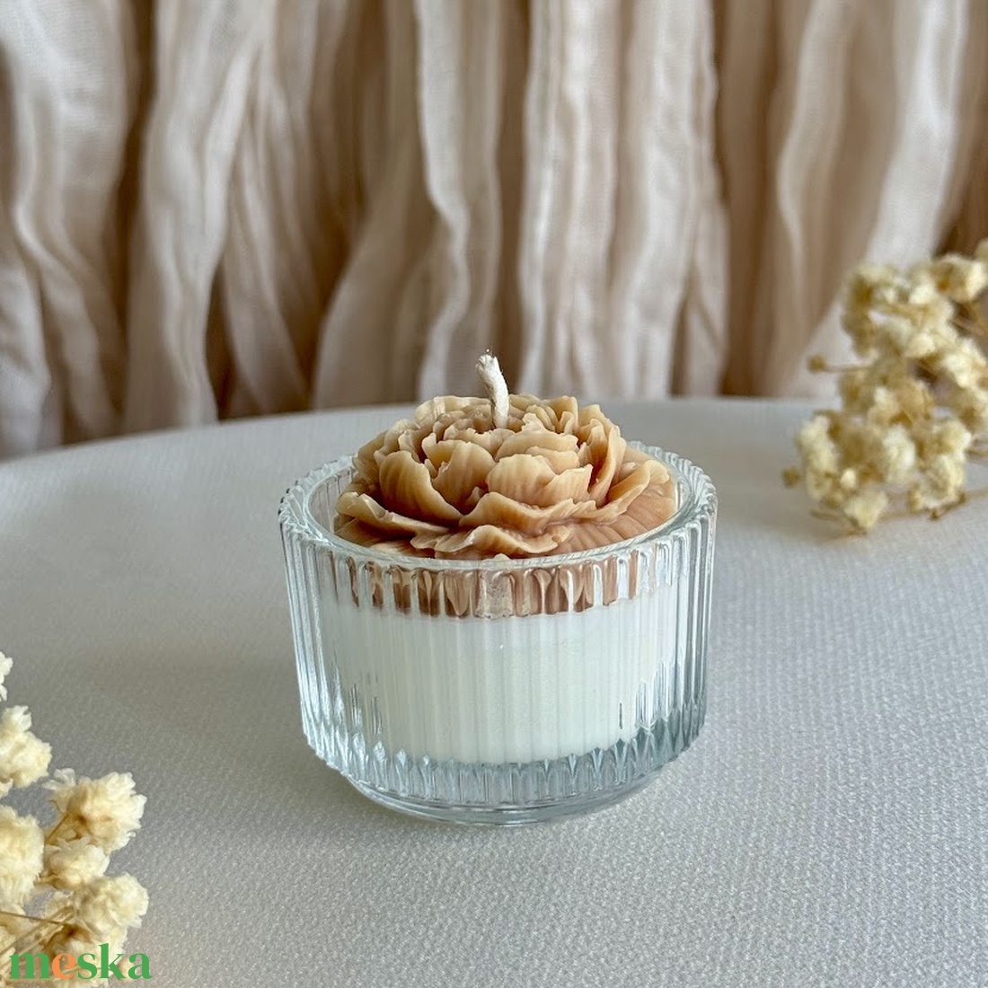 Esküvői köszönőajándék gyertya � egyedi felirattal � szójaviasz - esküvő - emlék & ajándék - köszönőajándék - Meska.hu