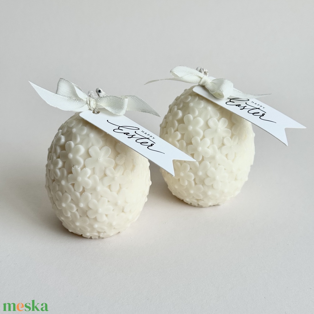 Húsvéti tojás gyertya - ünnepi díszek, dekorációk - húsvéti díszek és dekorációk - húsvéti tojás, hímestojás - Meska.hu