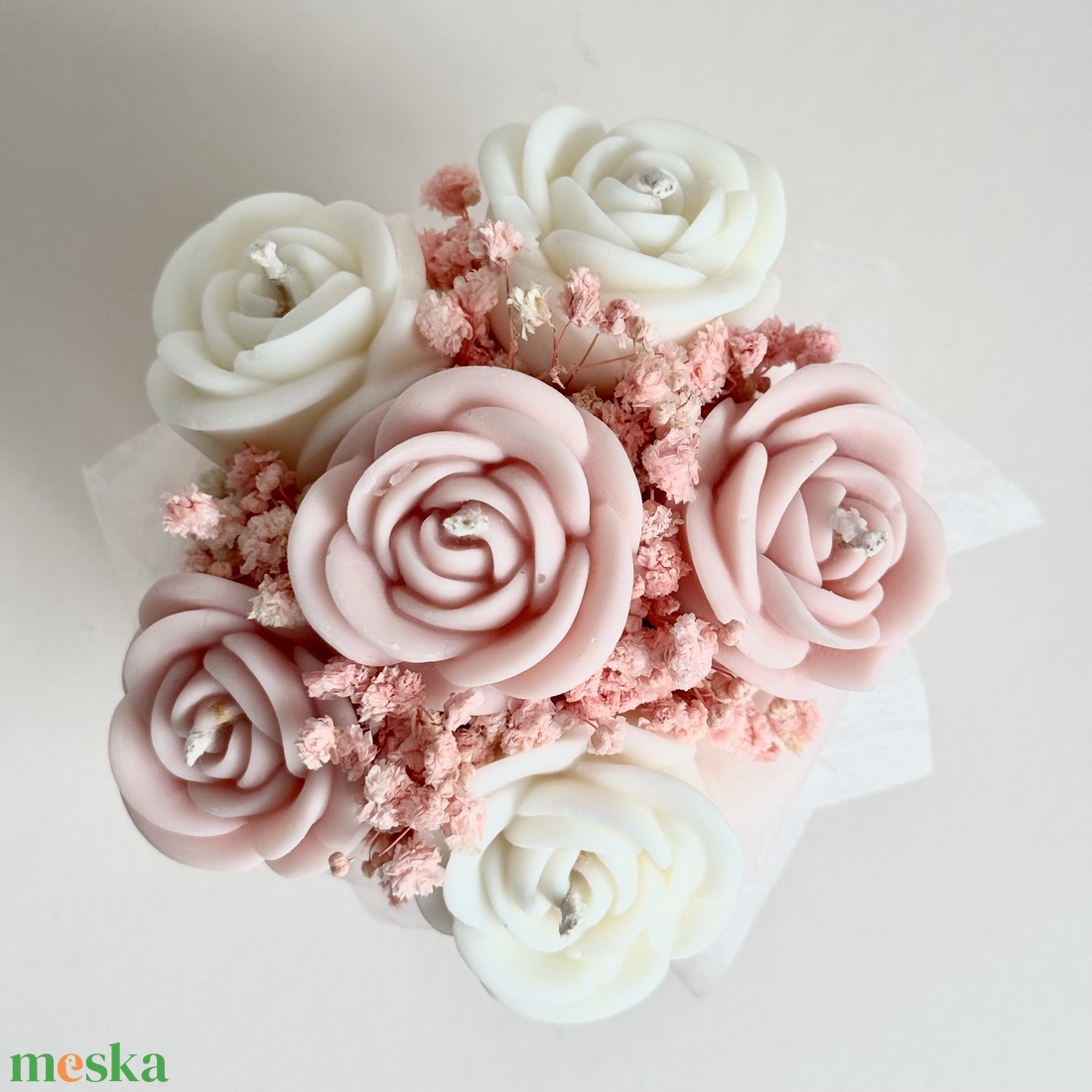 Gyertya Virág Box  - otthon & életmód - gyertya, illat, aroma - gyertya - Meska.hu