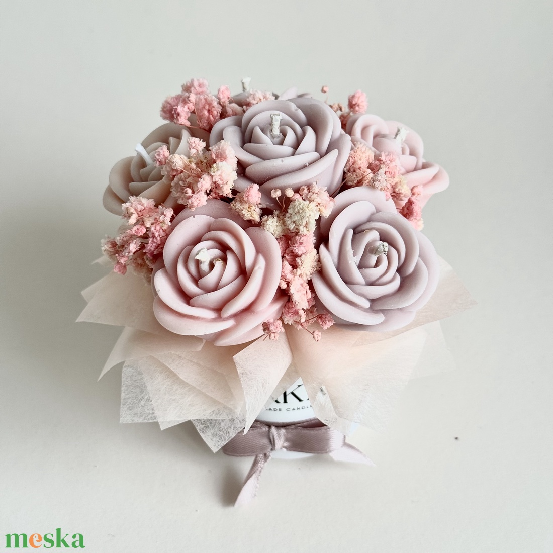 Gyertya Virág Box  - otthon & életmód - gyertya, illat, aroma - gyertya - Meska.hu