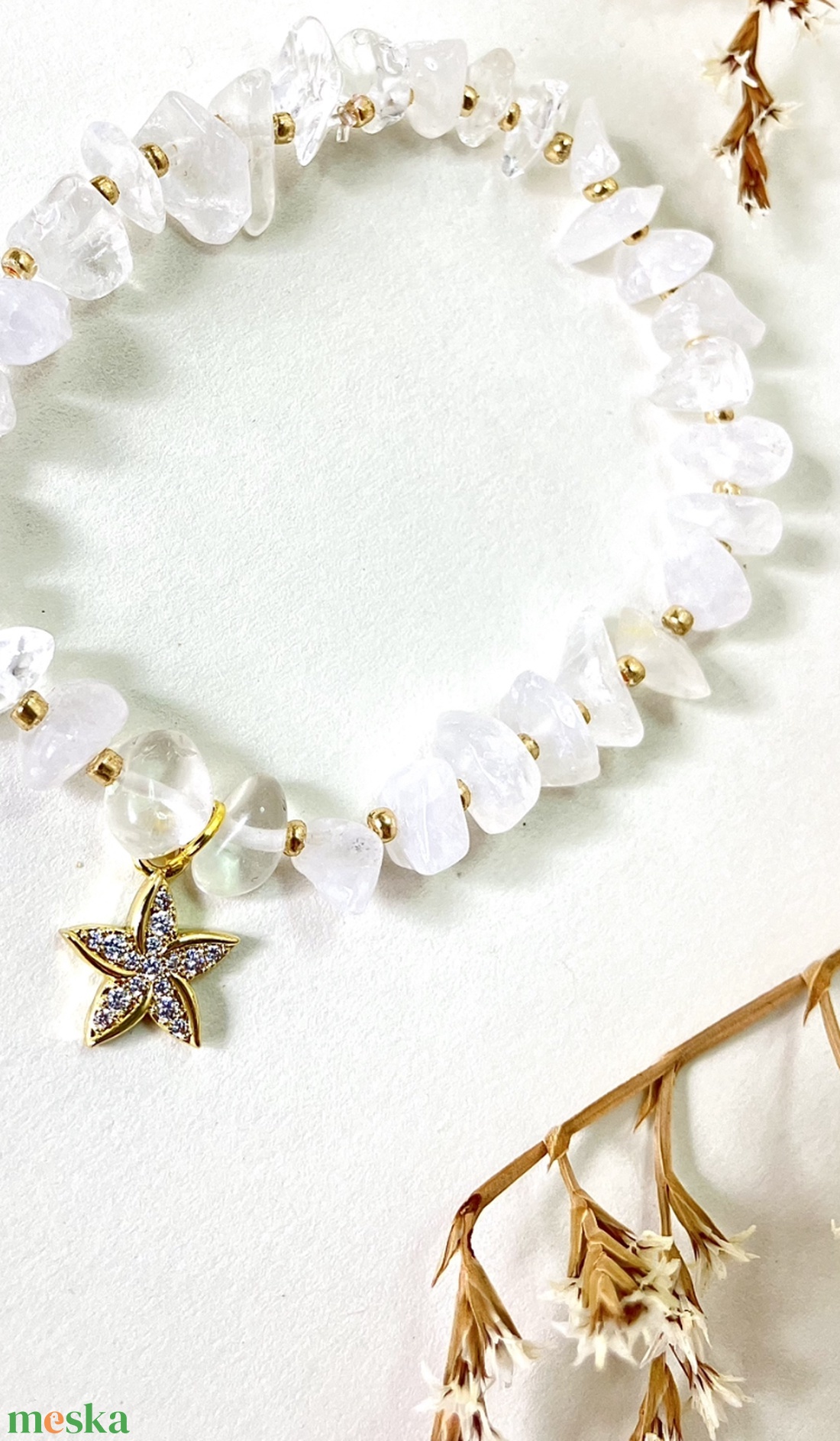 Ásvány karkötő  - ékszer - karkötő - karkötő medállal - Meska.hu Ásvány karkötő  - ékszer - karkötő - karkötő medállal - Meska.hu