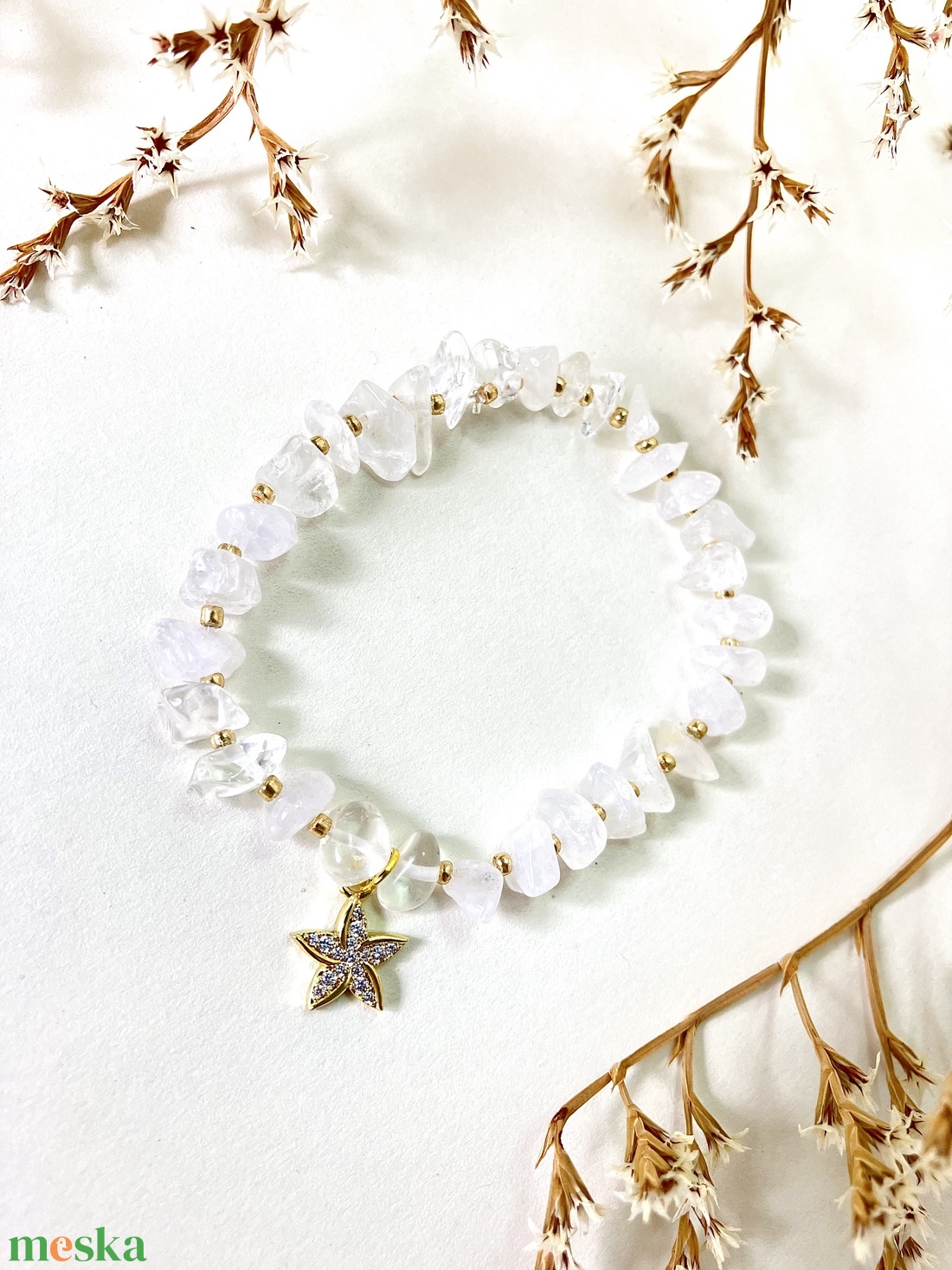 Ásvány karkötő  - ékszer - karkötő - karkötő medállal - Meska.hu Ásvány karkötő  - ékszer - karkötő - karkötő medállal - Meska.hu