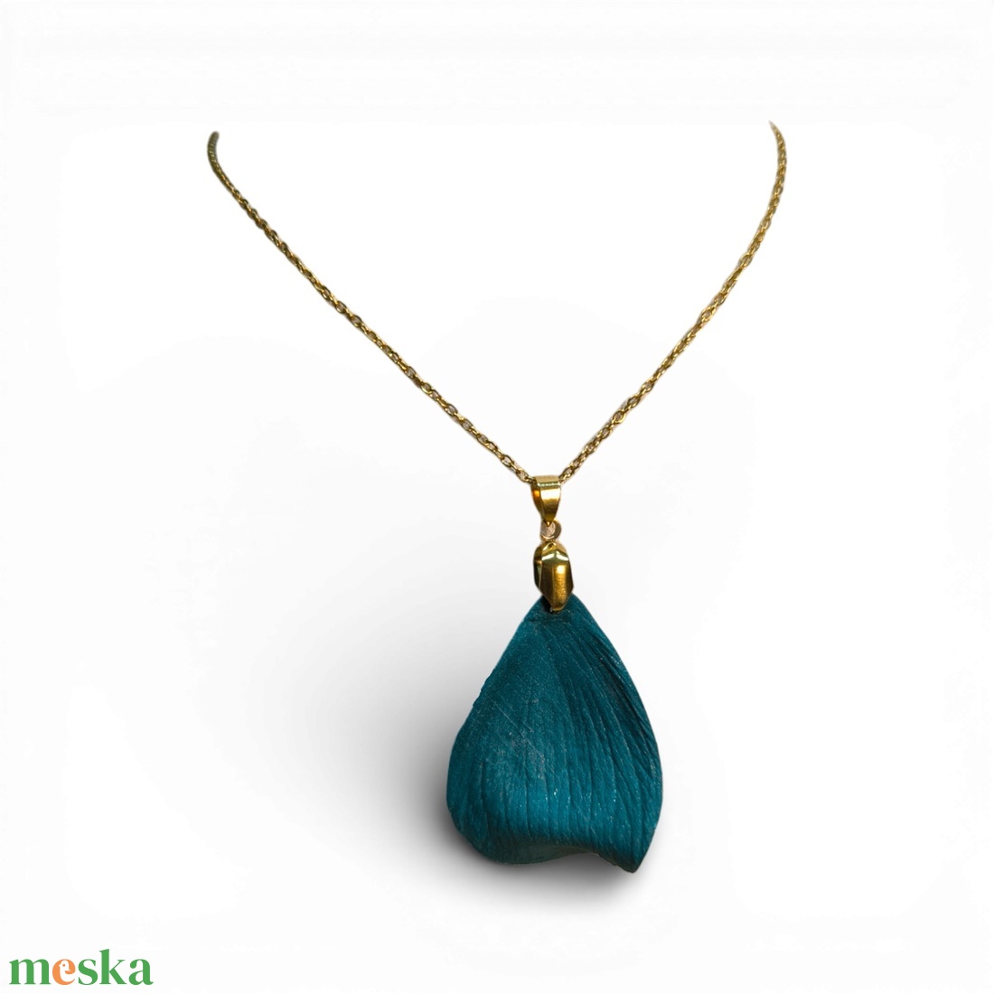 Spirit of the Leaves nyaklánc Zöld - ékszer - nyaklánc - medálos nyaklánc - Meska.hu