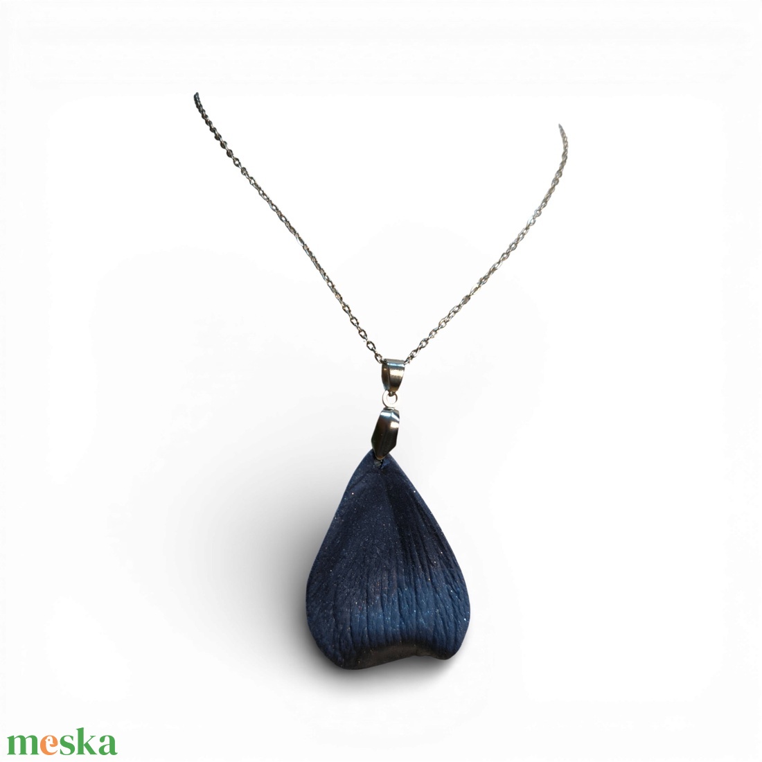 Spirit of the Leaves nyaklánc Kék - ékszer - nyaklánc - medálos nyaklánc - Meska.hu