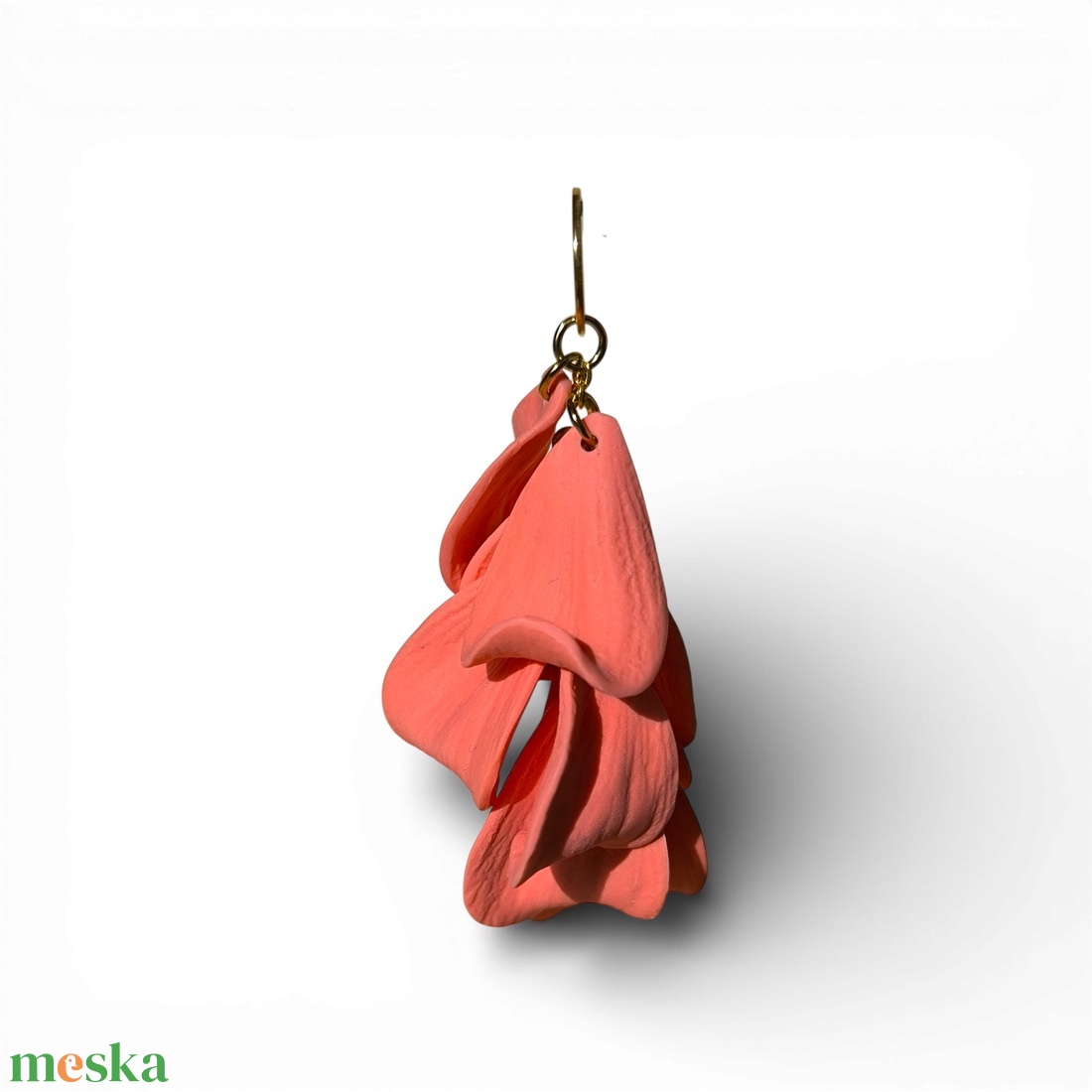 Velvet Symphony fülbevaló Grapefruit - ékszer - fülbevaló - lógó fülbevaló - Meska.hu