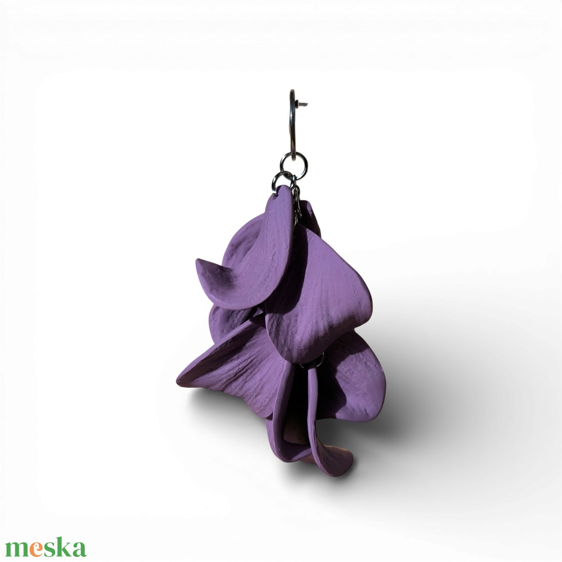 Velvet Symphony fülbevaló Áfonya - ékszer - fülbevaló - lógó fülbevaló - Meska.hu