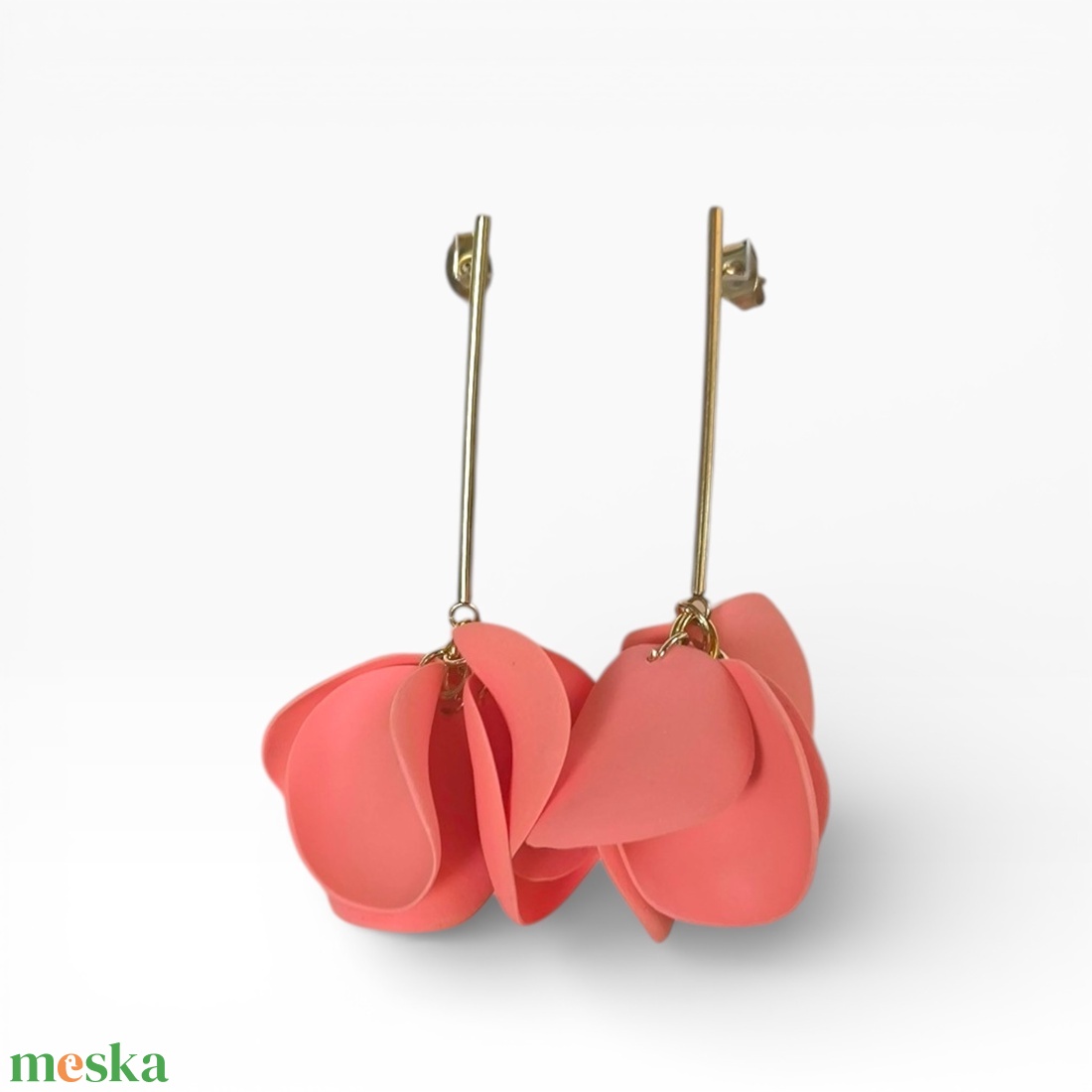 Veilora fülbevaló Grapefruit - ékszer - fülbevaló - lógó fülbevaló - Meska.hu