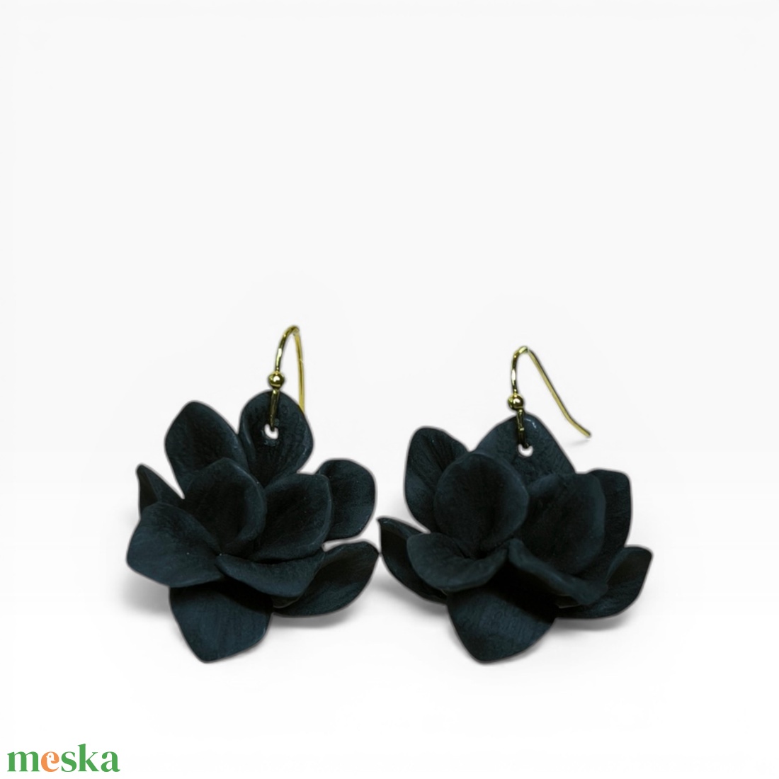 Animaris fülbevaló Fekete - ékszer - fülbevaló - lógó fülbevaló - Meska.hu