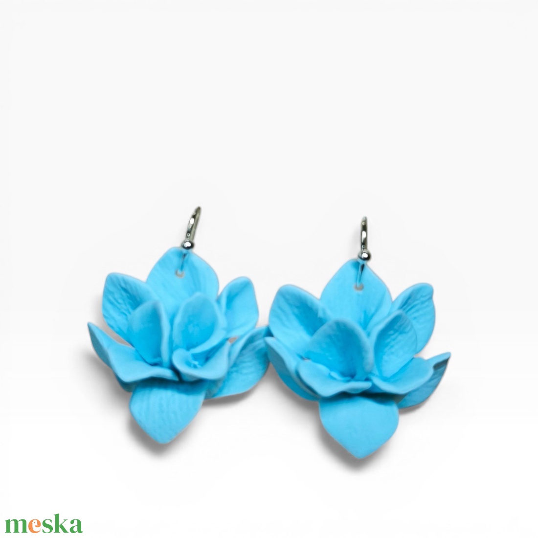 Animaris fülbevaló Pasztell Kék - ékszer - fülbevaló - lógó fülbevaló - Meska.hu