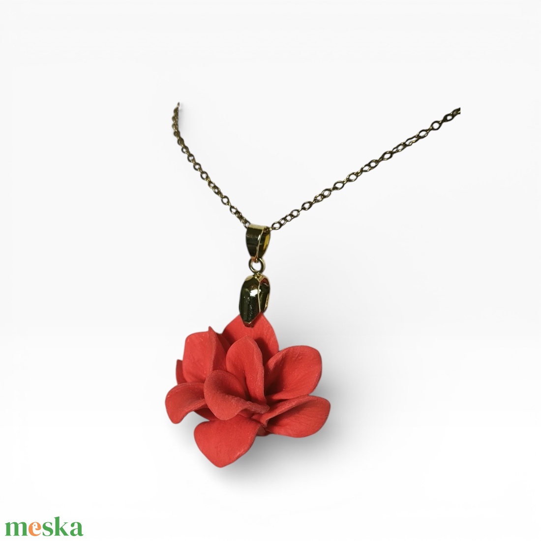 Animaris nyaklánc Indián Piros - ékszer - nyaklánc - medálos nyaklánc - Meska.hu