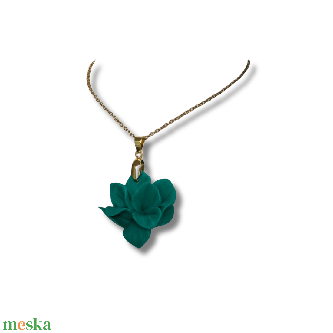 Animaris nyaklánc Sötétzöld - ékszer - nyaklánc - medálos nyaklánc - Meska.hu