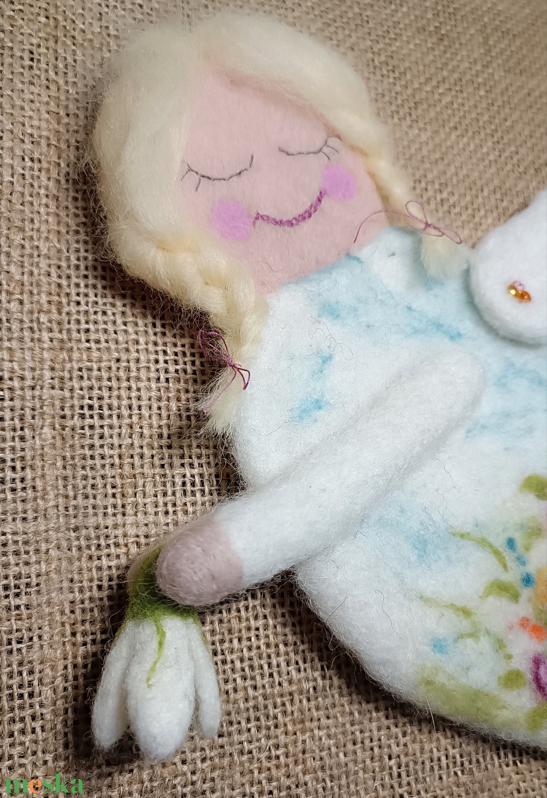 Nemezelt tavasztündér - otthon & életmód - dekoráció - fali és függő dekoráció - falra akasztható dekor - Meska.hu