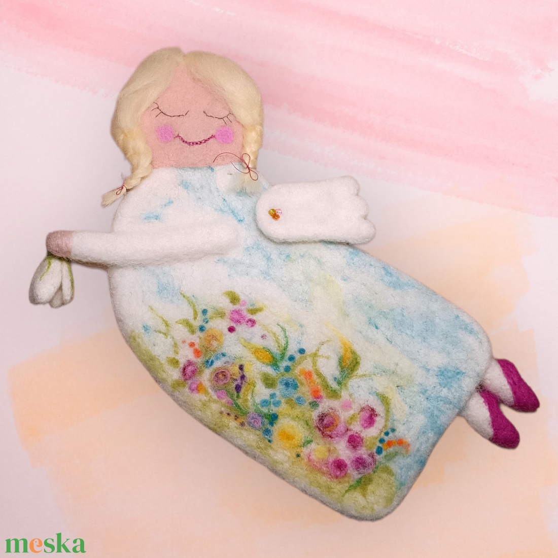 Nemezelt tavasztündér - otthon & életmód - dekoráció - fali és függő dekoráció - falra akasztható dekor - Meska.hu