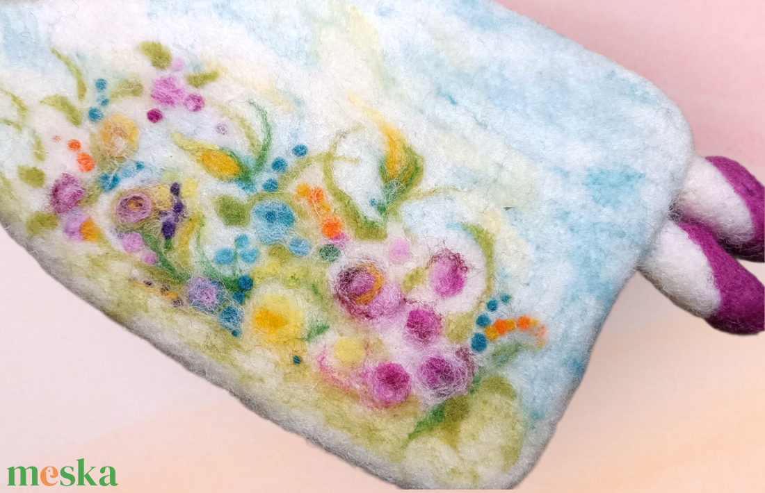 Nemezelt tavasztündér - otthon & életmód - dekoráció - fali és függő dekoráció - falra akasztható dekor - Meska.hu