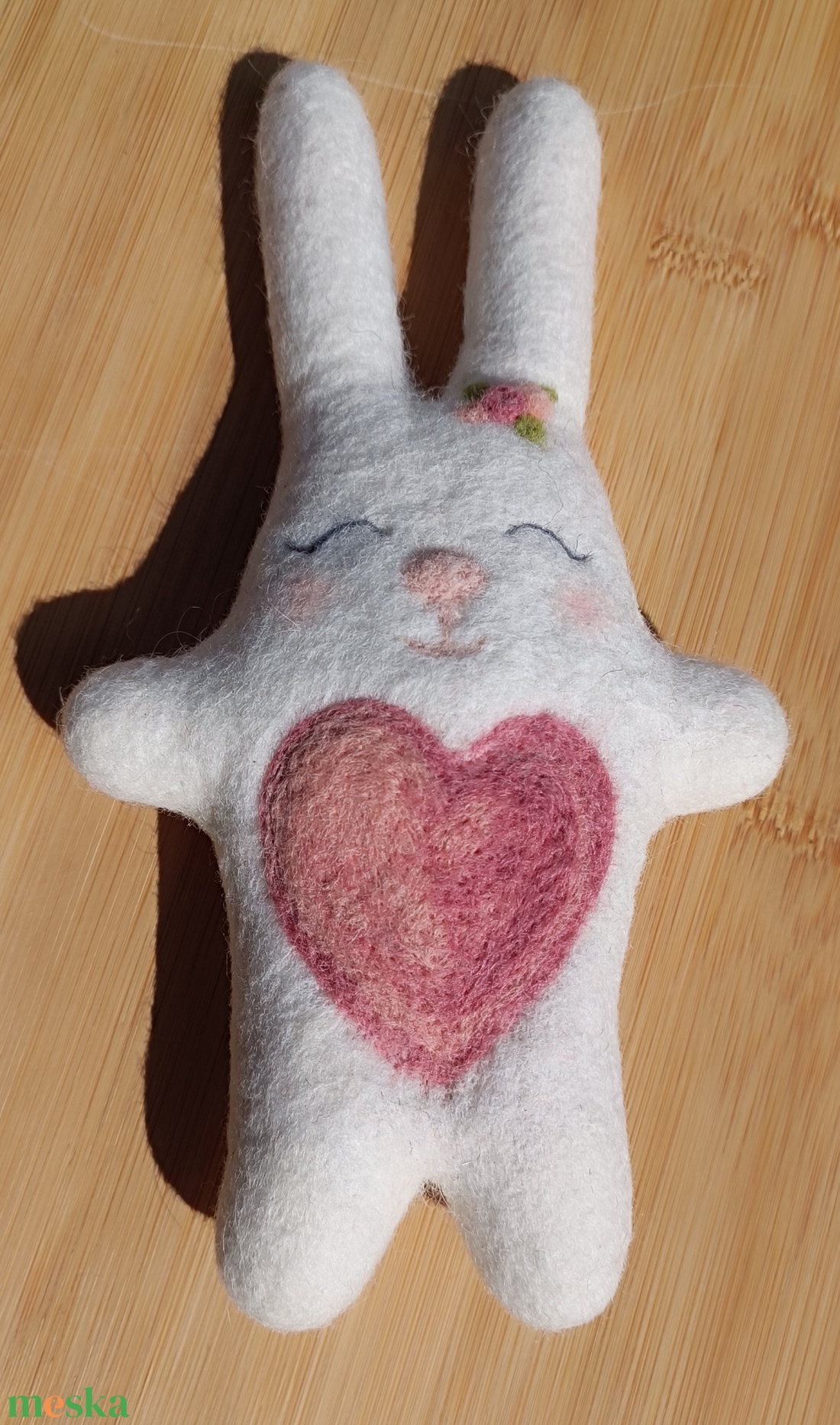 Maroknyuszi  - játék & sport - plüssállat & játékfigura - nyuszi - Meska.hu