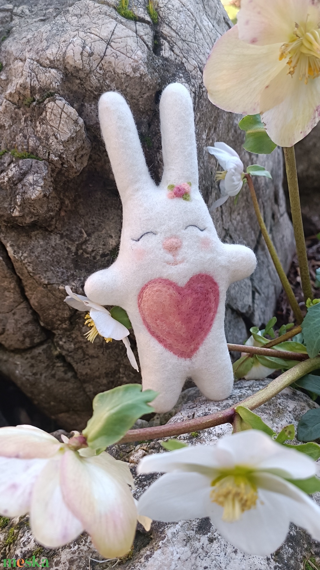 Maroknyuszi  - játék & sport - plüssállat & játékfigura - nyuszi - Meska.hu