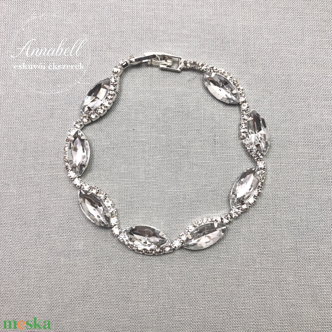 Esküvői, alkalmi karkötő 103 - esküvő - ékszer - karkötő & csuklódísz - Meska.hu