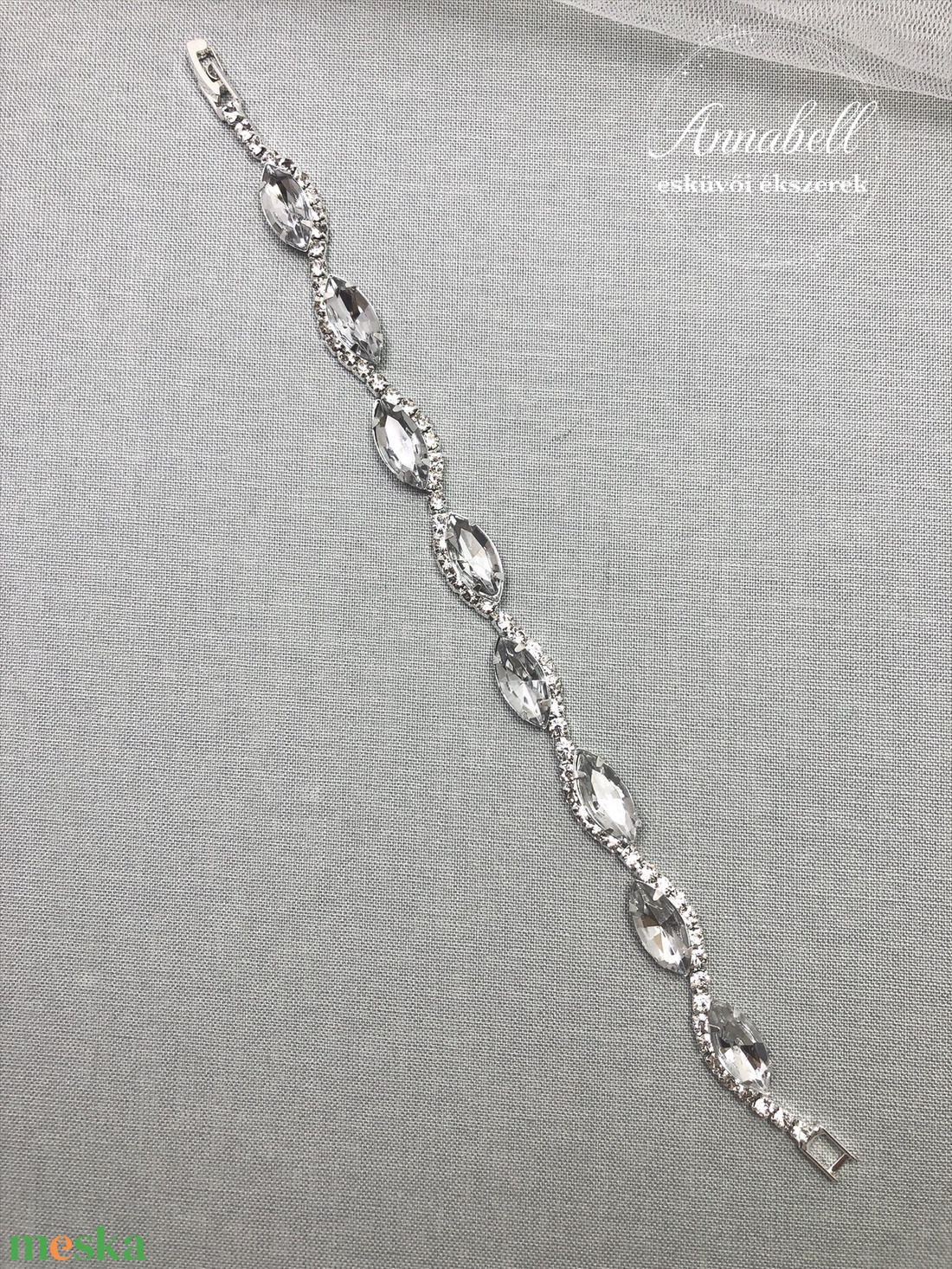 Esküvői, alkalmi karkötő 103 - esküvő - ékszer - karkötő & csuklódísz - Meska.hu