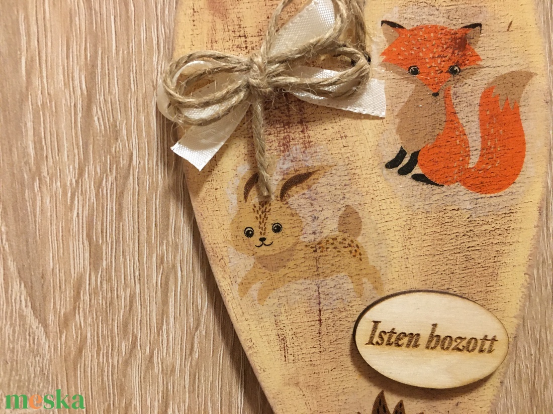 Őszi erdei állatos szív - otthon & életmód - dekoráció - fali és függő dekoráció - falra akasztható dekor - Meska.hu Őszi erdei állatos szív - otthon & életmód - dekoráció - fali és függő dekoráció - falra akasztható dekor - Meska.hu