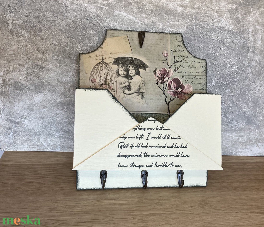 Vintage stílusú kulcstartó - otthon & életmód - dekoráció - fali és függő dekoráció - fali kulcstartó - Meska.hu Vintage stílusú kulcstartó - otthon & életmód - dekoráció - fali és függő dekoráció - fali kulcstartó - Meska.hu
