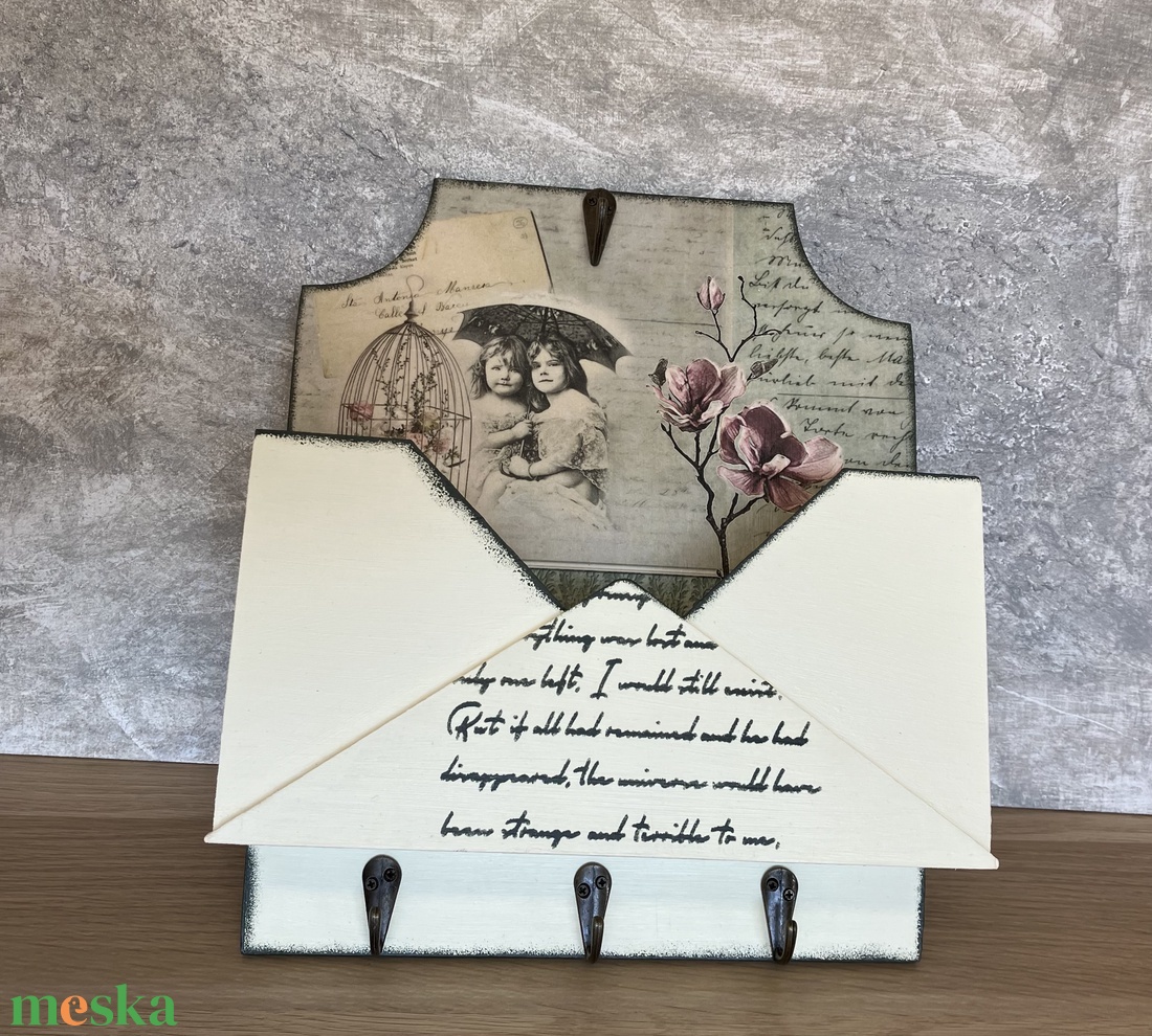 Vintage stílusú kulcstartó - otthon & életmód - dekoráció - fali és függő dekoráció - fali kulcstartó - Meska.hu Vintage stílusú kulcstartó - otthon & életmód - dekoráció - fali és függő dekoráció - fali kulcstartó - Meska.hu