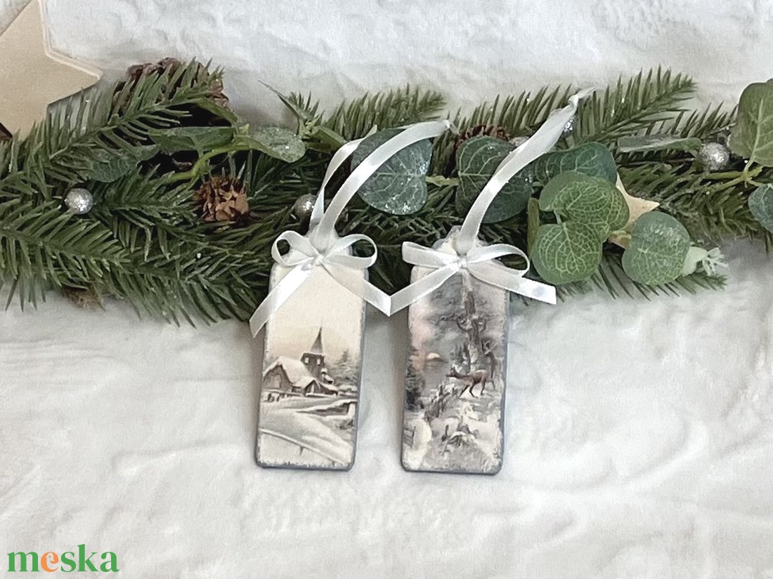 Karácsonyfadísz  kékes - karácsony - karácsonyi lakásdekoráció - karácsonyfadíszek - Meska.hu