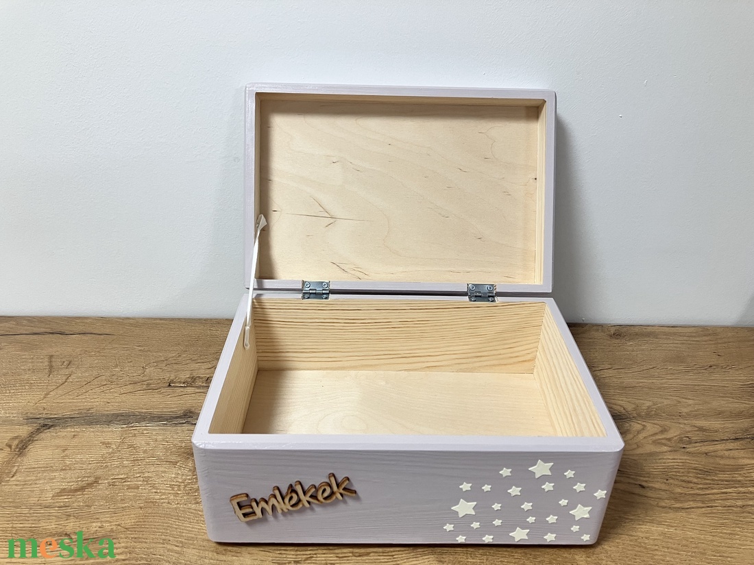 Macis emlékdoboz rózsaszínben � kislány ajándék - baba - mama - babaemlékek - baba emlékőrző - Meska.hu