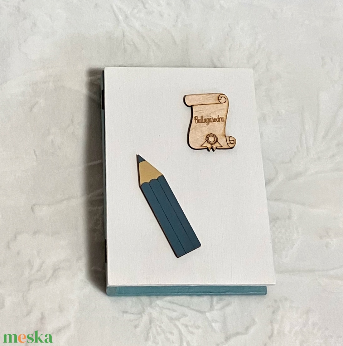 Ballagási könyv alakú ajándékátadó doboz - otthon & életmód - papír, írószer - ajándékozás kellékei - pénzátadó doboz - Meska.hu