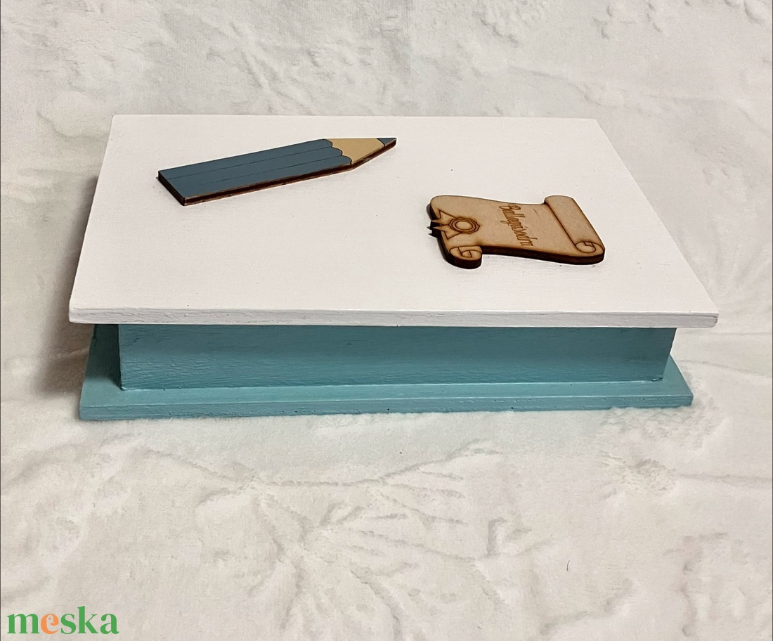 Ballagási könyv alakú ajándékátadó doboz - otthon & életmód - papír, írószer - ajándékozás kellékei - pénzátadó doboz - Meska.hu