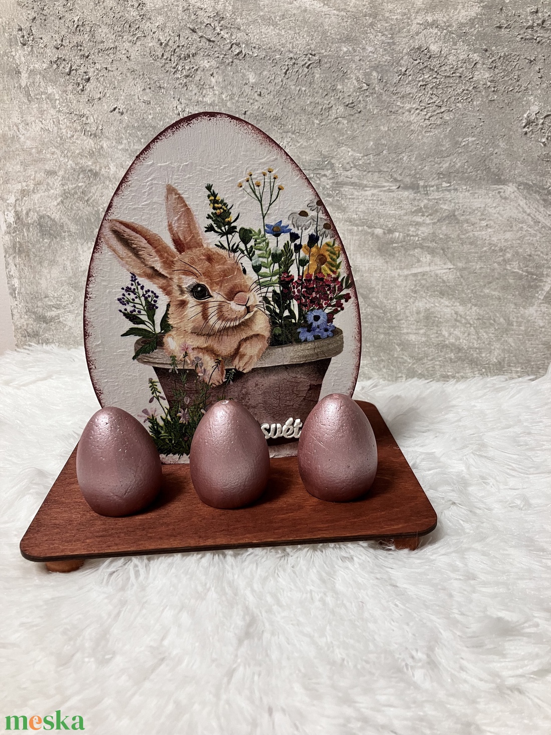 Húsvéti tojástartó - tavaszi dekoráció - ünnepi díszek, dekorációk - húsvéti díszek és dekorációk - húsvéti tojástartó - Meska.hu