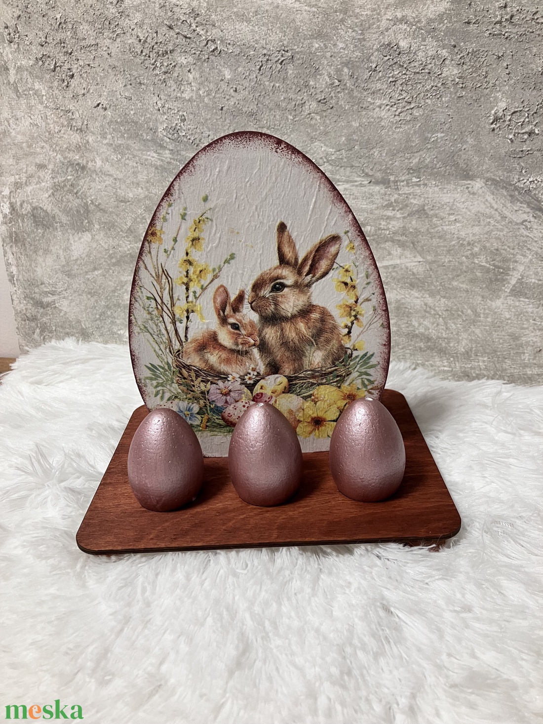 Húsvéti tojástartó - tavaszi dekoráció - ünnepi díszek, dekorációk - húsvéti díszek és dekorációk - húsvéti tojástartó - Meska.hu