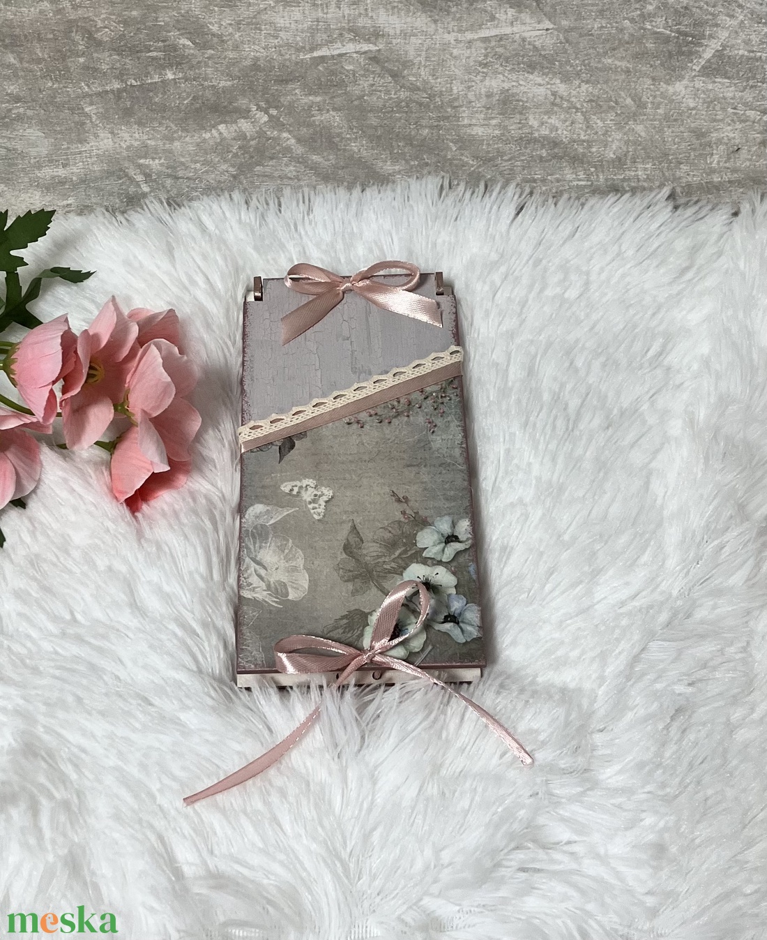  Virágos pénzátadó doboz esküvőre, ballagásra, diplomaosztóra- nászajándék - esküvő - emlék & ajándék - nászajándék - esküvői pénzátadó doboz - Meska.hu