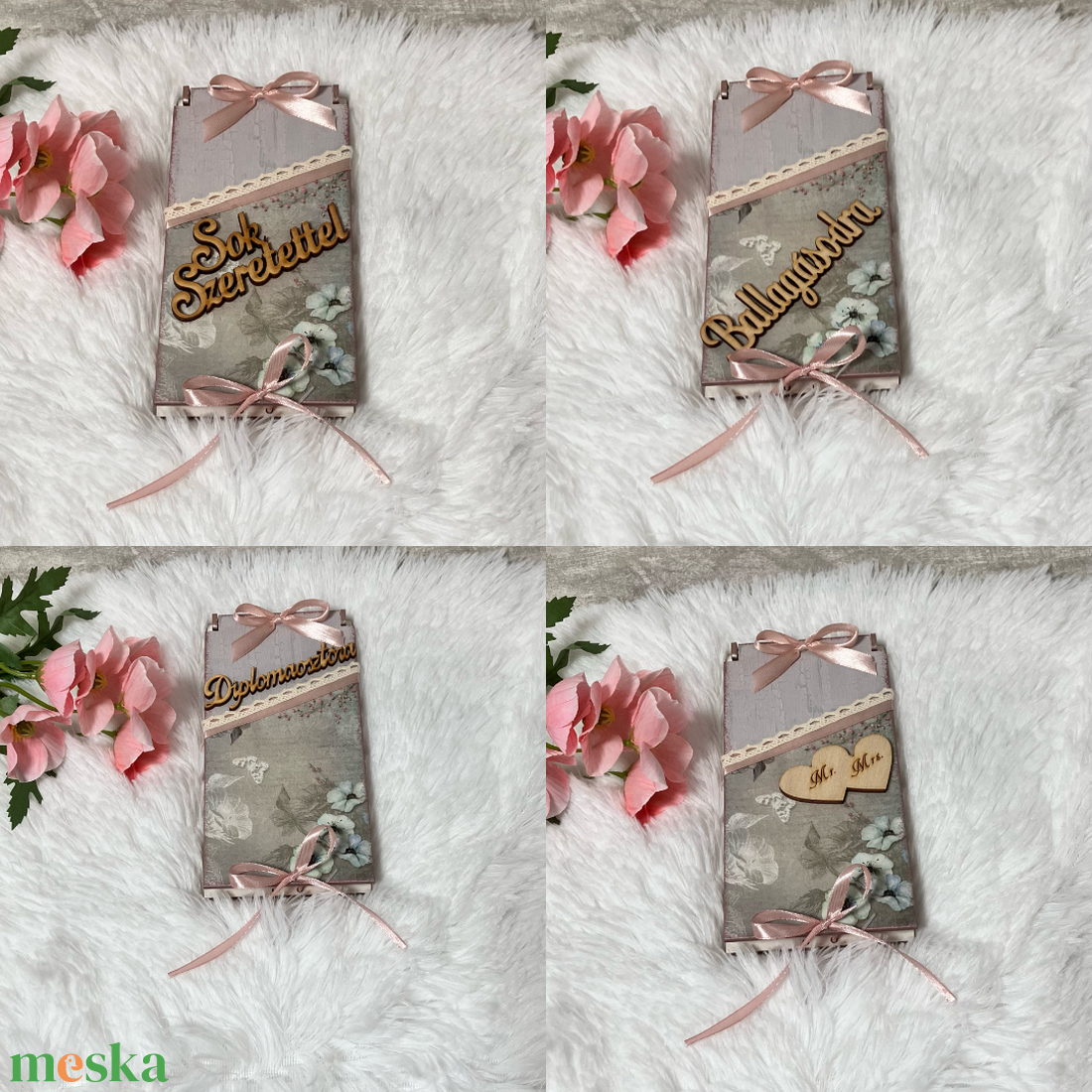  Virágos pénzátadó doboz esküvőre, ballagásra, diplomaosztóra- nászajándék - esküvő - emlék & ajándék - nászajándék - esküvői pénzátadó doboz - Meska.hu