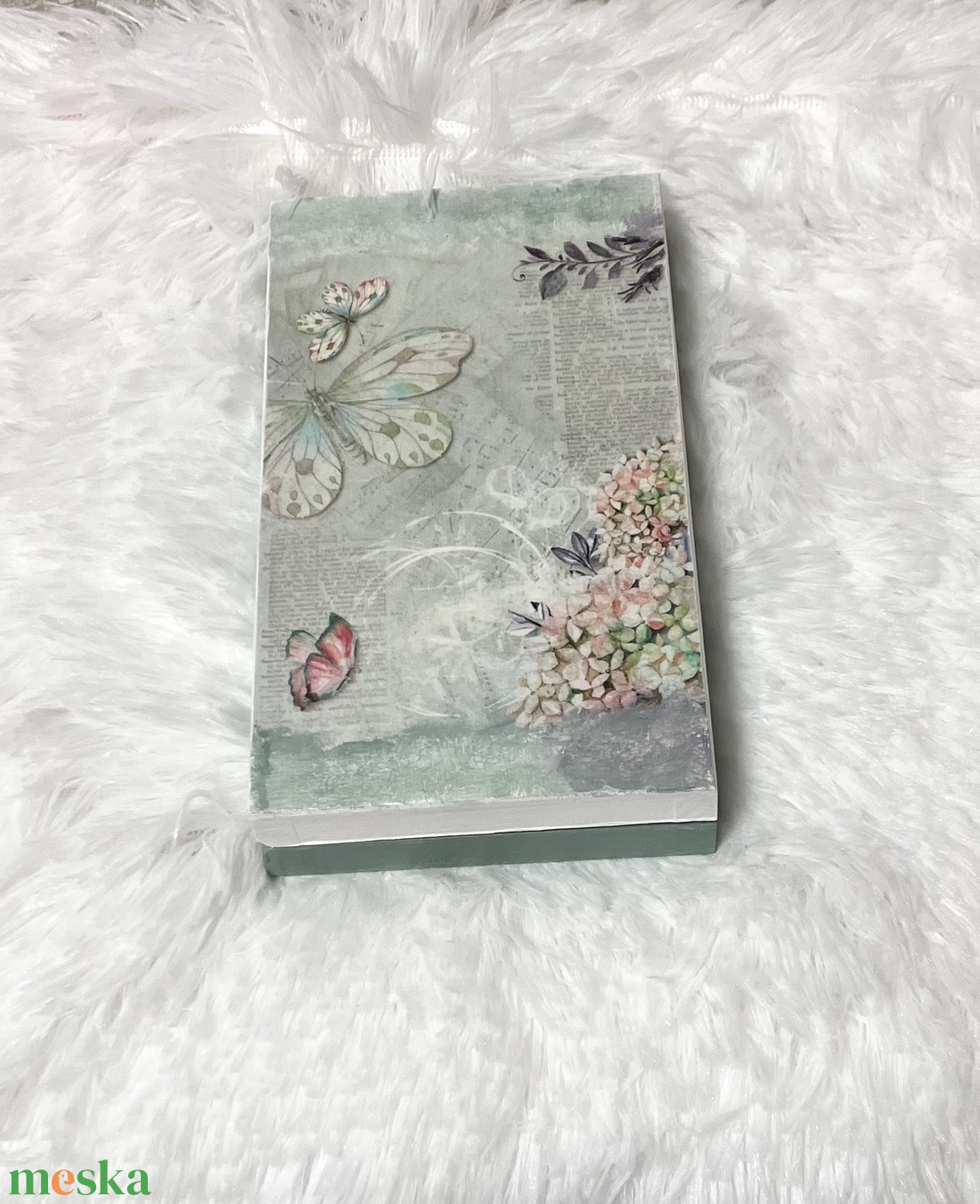 Zöld pénzátadó doboz ballagásra / esküvőre nászajándék - ajándékátado - esküvő - emlék & ajándék - nászajándék - esküvői pénzátadó doboz - Meska.hu