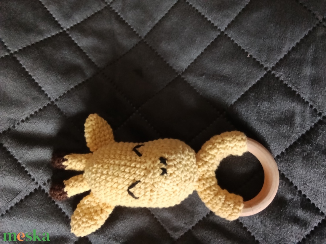 Kézzel horgolt amigurumi zsiráfos babajáték - játék & sport - plüssállat & játékfigura - zsiráf - Meska.hu
