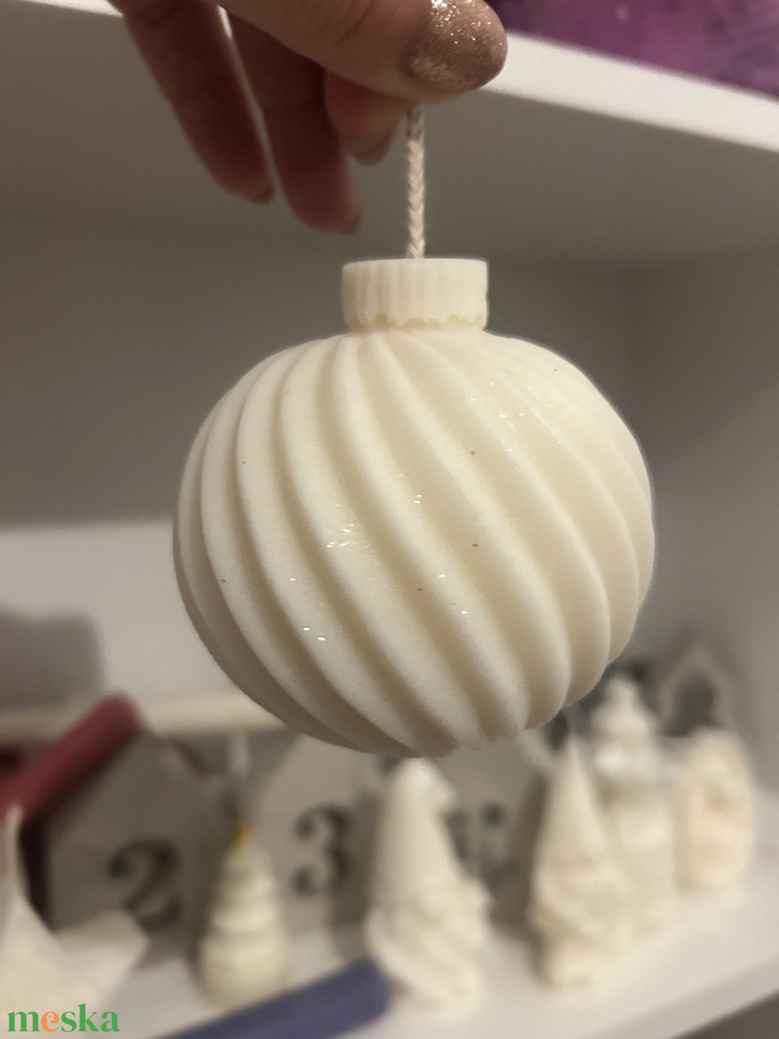 Karácsonyi gömb szójaviasz gyertya  - karácsony - karácsonyi lakásdekoráció - karácsonyi illatgyertya, mécses - Meska.hu Karácsonyi gömb szójaviasz gyertya  - karácsony - karácsonyi lakásdekoráció - karácsonyi illatgyertya, mécses - Meska.hu