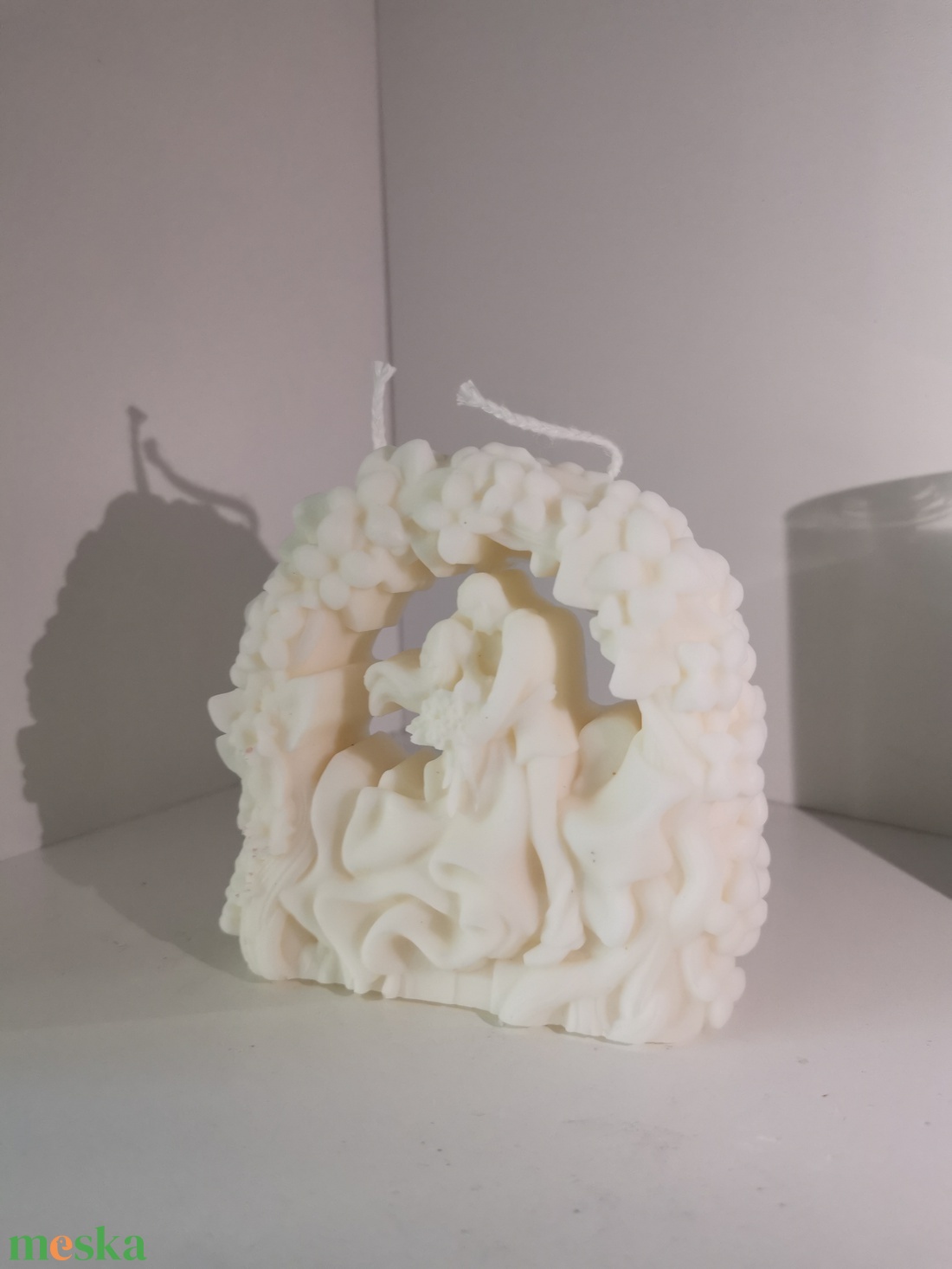 Álomesküvő szójagyertya - esküvő - dekoráció - gyertya & gyertyatartó - Meska.hu