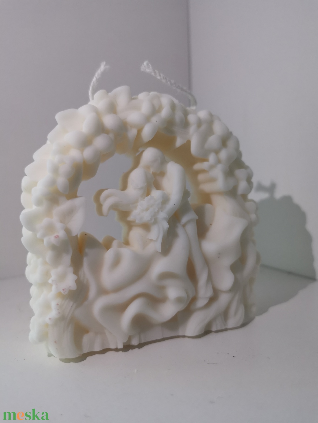 Álomesküvő szójagyertya - esküvő - dekoráció - gyertya & gyertyatartó - Meska.hu